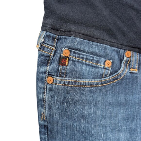 Adriano Goldschmied A Pea In The Pod The Angel Jeans Womens Blue Maternity Sz 29 - Picture 5 of 13